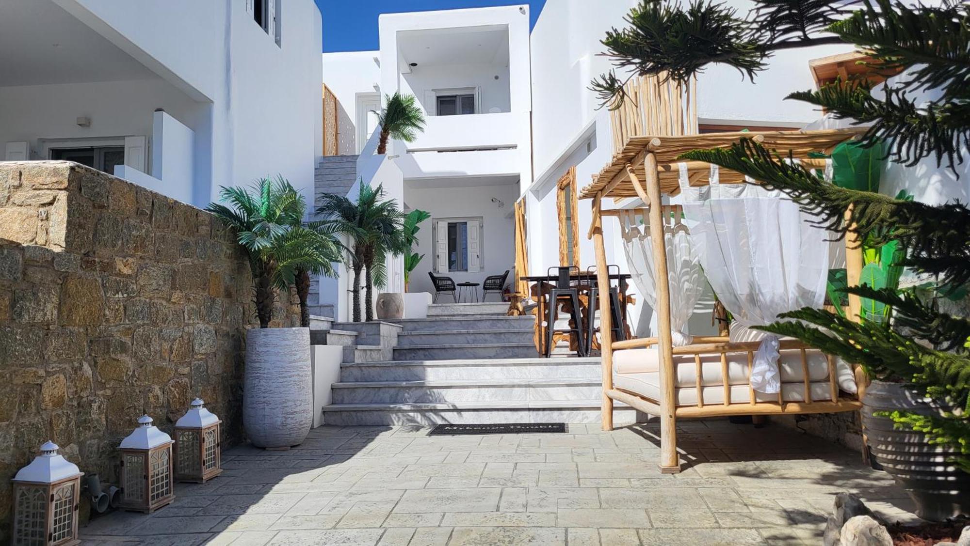 Mykonos Double Luxury Mini Suites - Adults Only Ano Mera Exterior photo